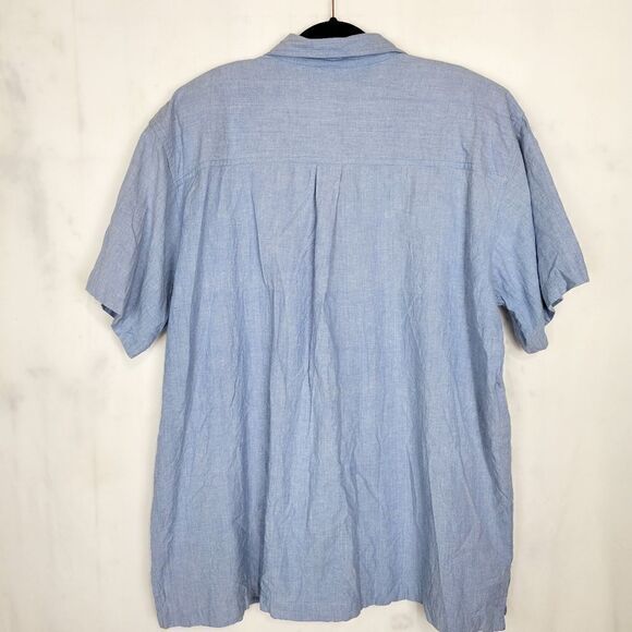 Vintage Fitting Image Applique Embroidered Bear Beach Button Up Shirt - Picture 4 of 6